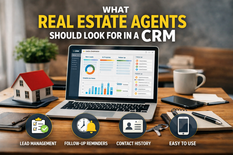 What Real Estate Agents Should Look for in a CRM
